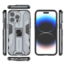 Противоударный чехол с подставкой Transformer для iPhone 15 Pro Max
