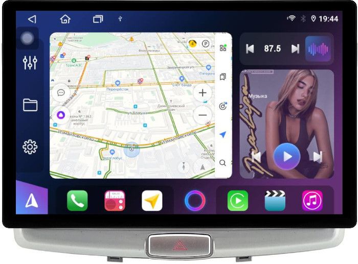 Магнитола для Haval H6 2015-2019 (рынок РФ) - FarCar BX877 монитор 13" 2K QLED на Android 13, Быстрая, CarPlay, 4G SIM-слот