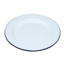 Тарелка d 26 см h2,3 см Blue Rim эмалированая сталь SUNNEX [1]