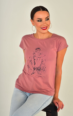 Топ для танцев Dance EveryWear SM6033 108, пепельная роза