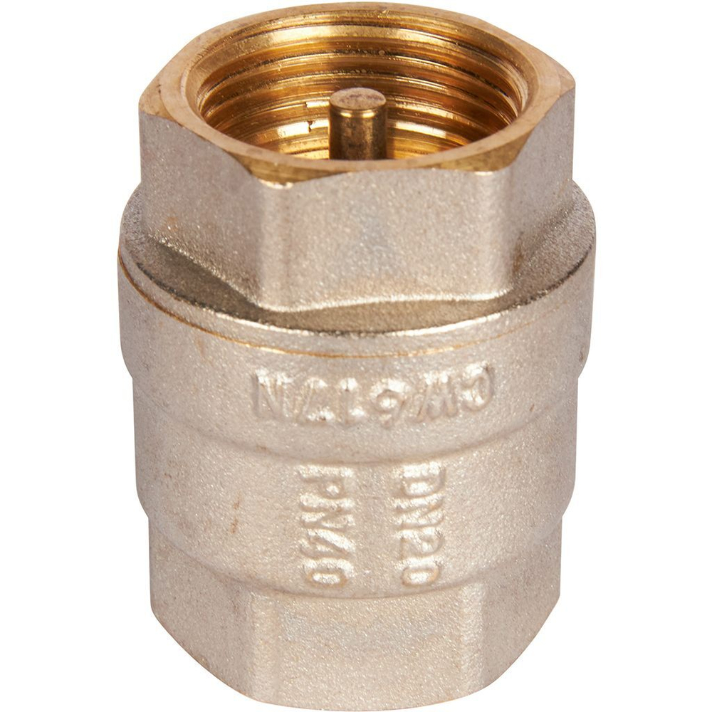 ROMMER Обратный клапан 3/4" пружинный муфтовый с металлическим седлом