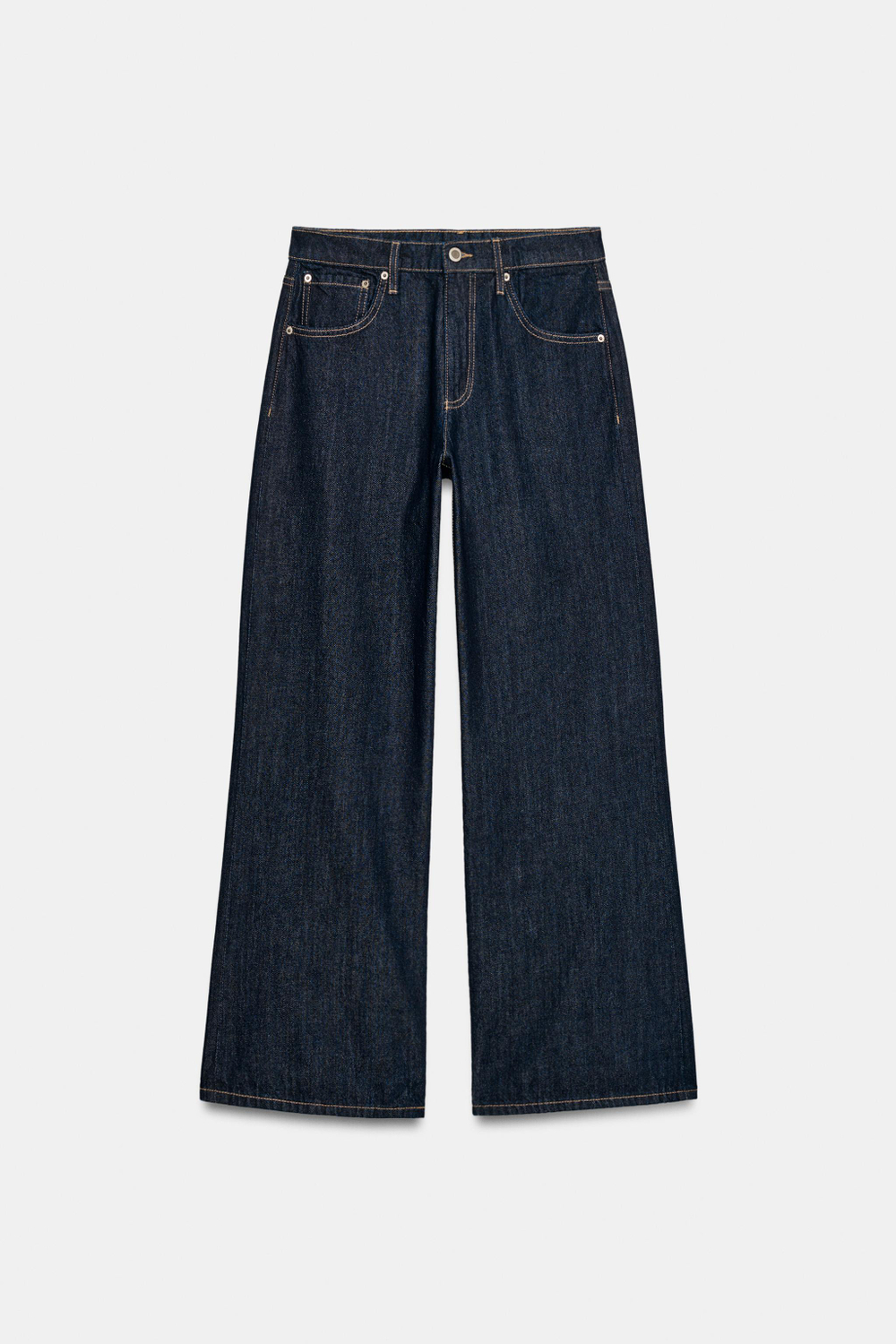 ДЖИНСЫ WIDE-LEG С НИЗКОЙ ПОСАДКОЙ — ZW COLLECTION — ZARA