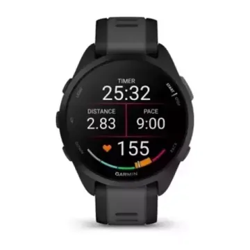 Беговые смарт-часы Garmin Forerunner 165 Black 010-02863-20