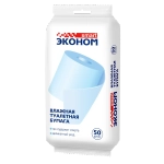 Бумага туалетная влажная SMART Эконом 50 шт✦