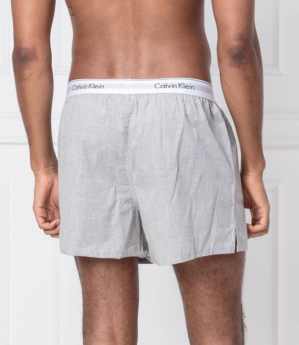 трусики-боксеры 2 шт. Calvin Klein Underwear - серый(000NB1396A)