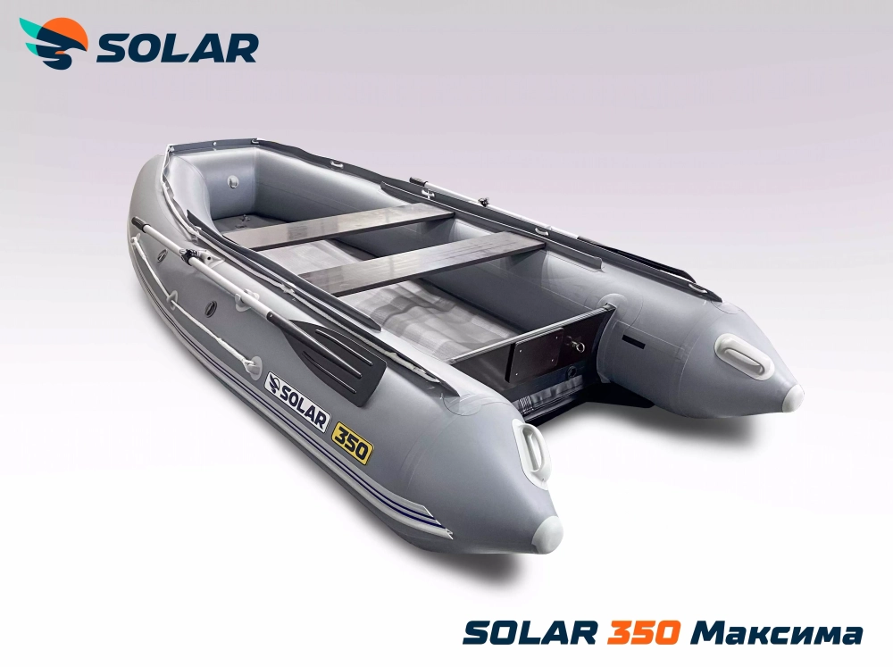 Лодка надувная моторная solar-350 к (максима)
