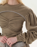 Рукава из флиса BEIGE