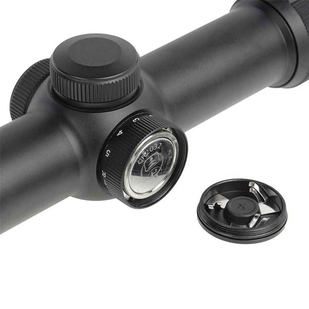 Оптический прицел Veber Black Russian 1-4x24 TSS RG ( Сетка FireDot 4 / с подсветкой )