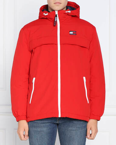 куртка solid chicago Tommy Jeans - красный(DM0DM14448)