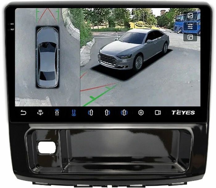 Магнитола для Haval H9 2015-2021 - Teyes CC3-2K-360 на Android 10, Быстрая, 2K QLED, CarPlay, 4G SIM-слот, 4 камеры в комплекте