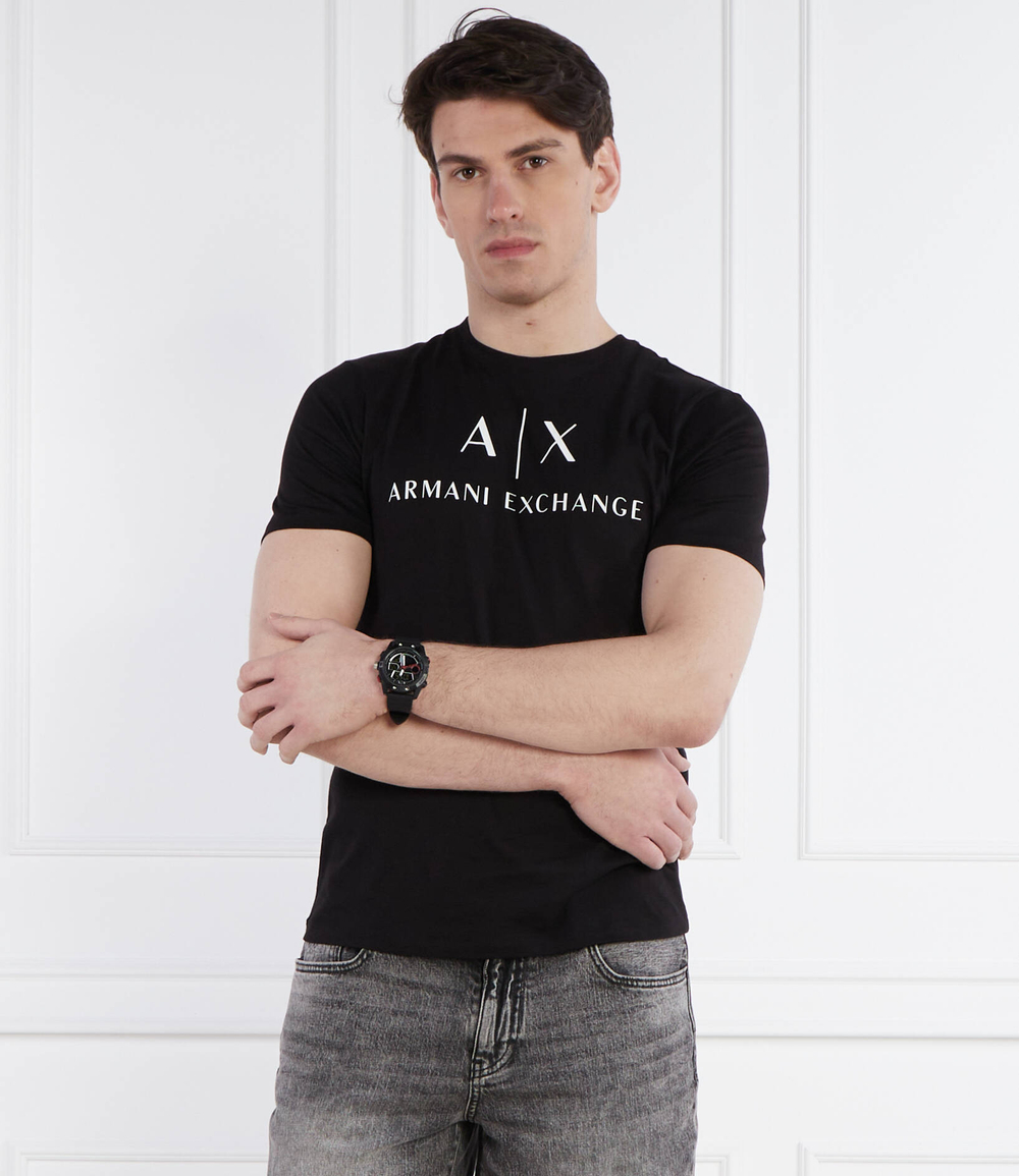 футболка Armani Exchange - черный(8NZTCJ Z8H4Z)