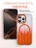 Чехол накладка iPhone 16 Pro 6.3" Gurdini Ocean Case (6) Transparent оранжевый