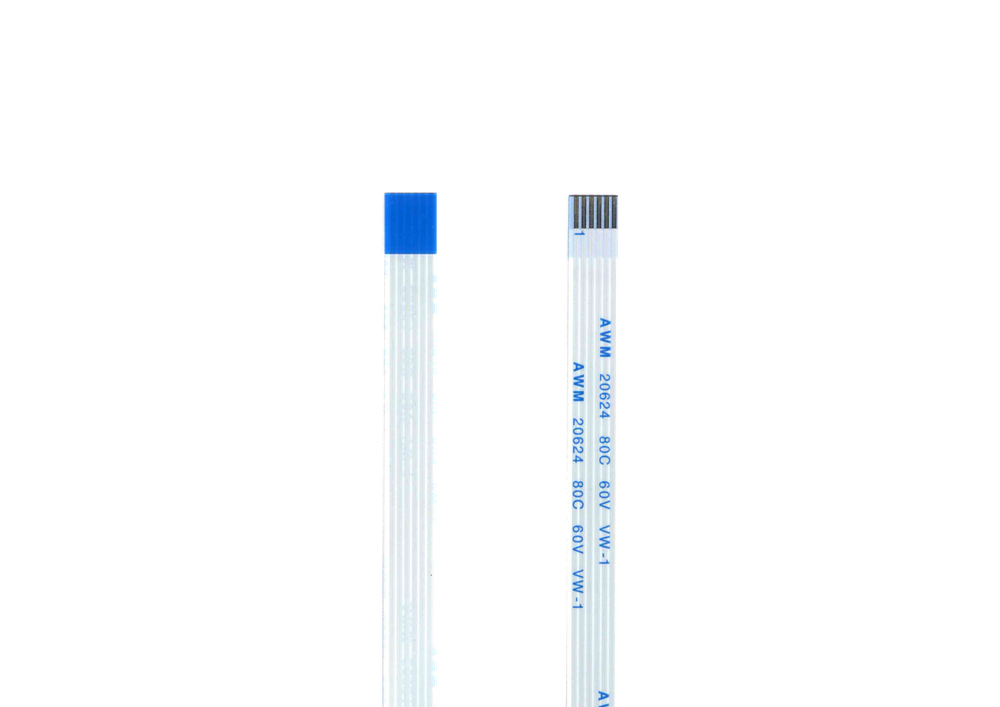 Шлейф 6 pin, 20 см, шаг 1 мм FFC, обратный Б