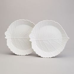 НАБОР ТАРЕЛОК ОБЕДЕННЫХ LEFARD "LEAVES" 2 ШТ. 30*29*3 СМ