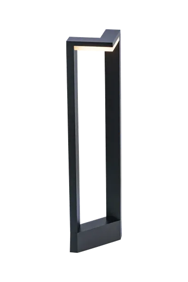 Уличный настенный светильник Rilon M-566B SAND BLACK, 10 Вт, чёрный