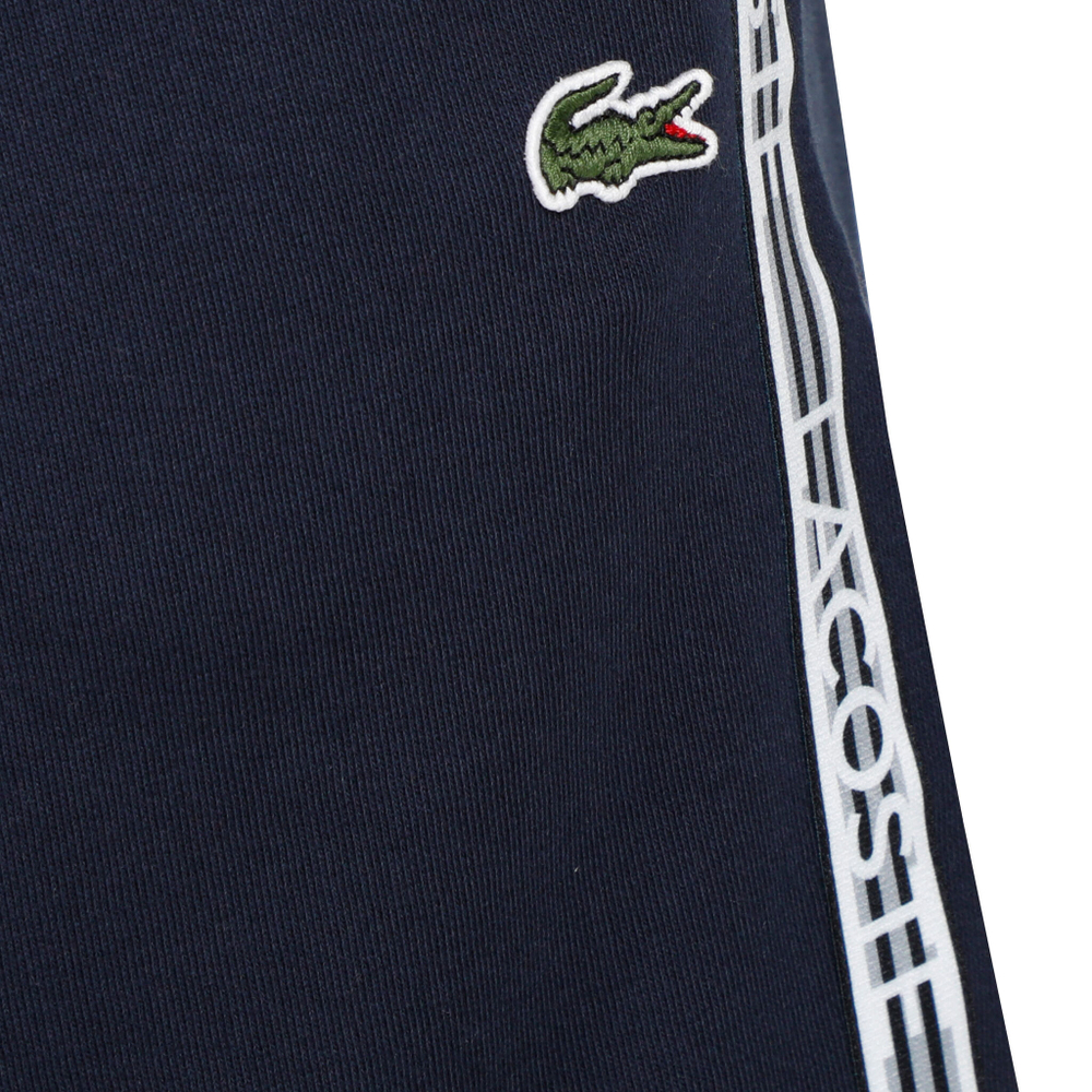 Мужские теннисные шорты Lacoste Core Graphics Shorts Men - Dark Blue, White