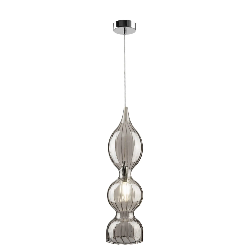 Светильник подвесной Crystal Lux IRIS SP1 B SMOKE