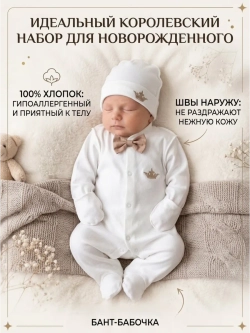 Комбинезон для новорожденных нательный