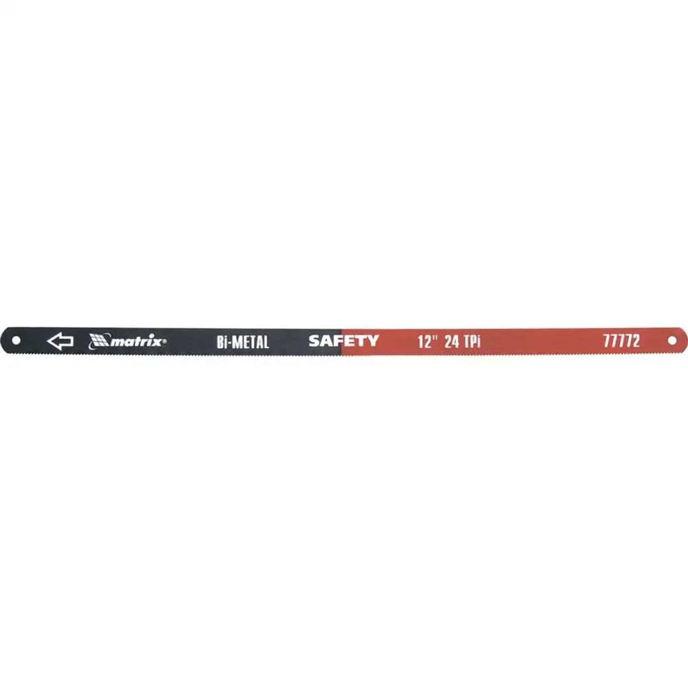 Полотна для ножовки по металлу, 300мм, 24TPI MATRIX 77772