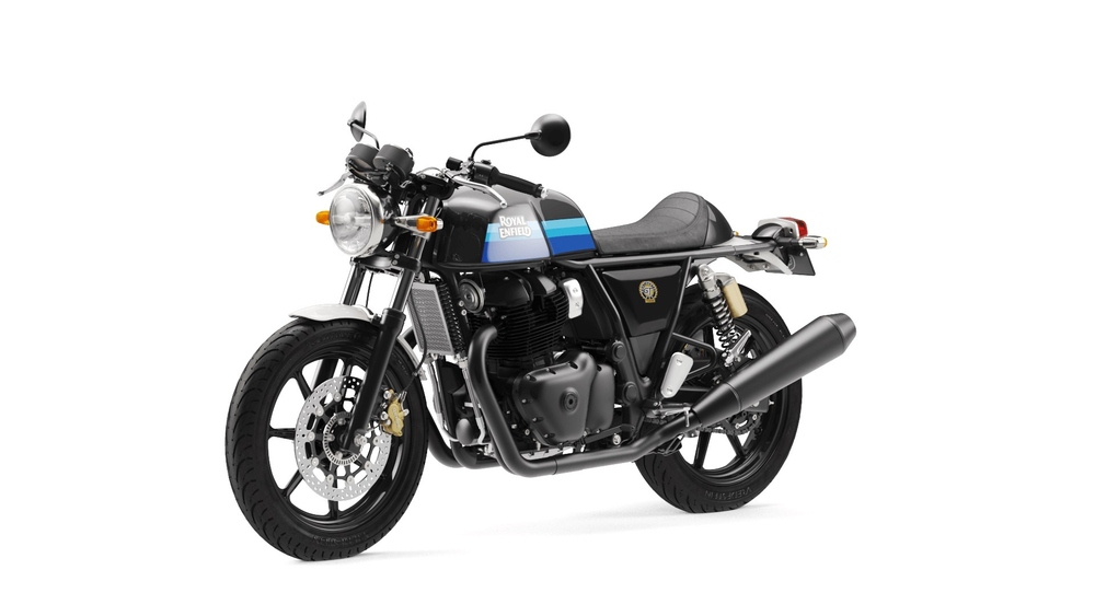 Royal Enfield Continental GT 650 Slipstream Blue (Black Alloy) 2025