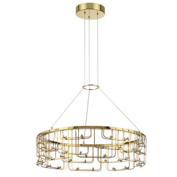 Подвесной светодиодный светильник LED 44W 3000K IP20 7060/44L золото Zaha Odeon Light
