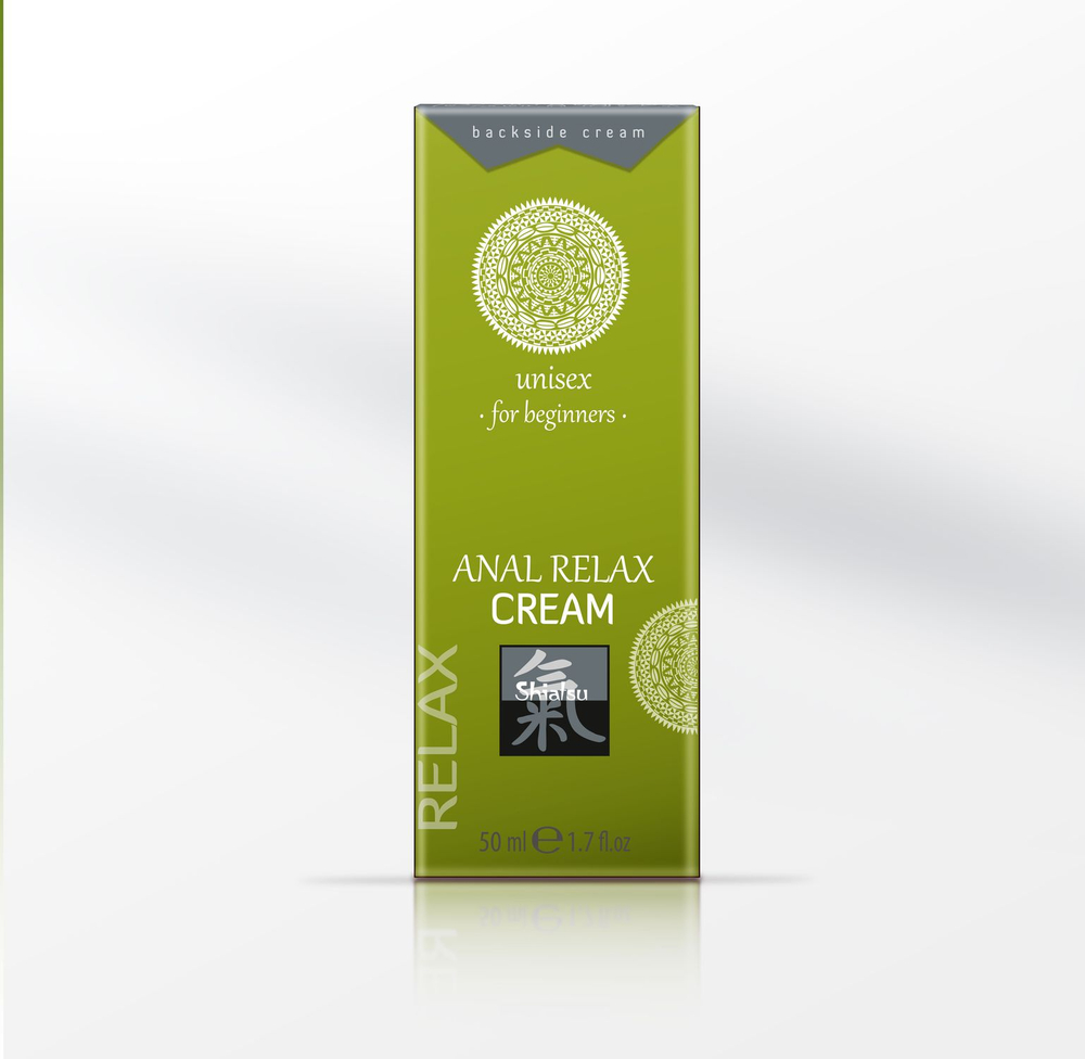 Shiatsu ANAL RELAX CREAM unisex for beginners - Интимный крем, 50 мл.