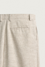 БРЮКИ СВОБОДНОГО КРОЯ СО СКЛАДКАМИ — ZARA