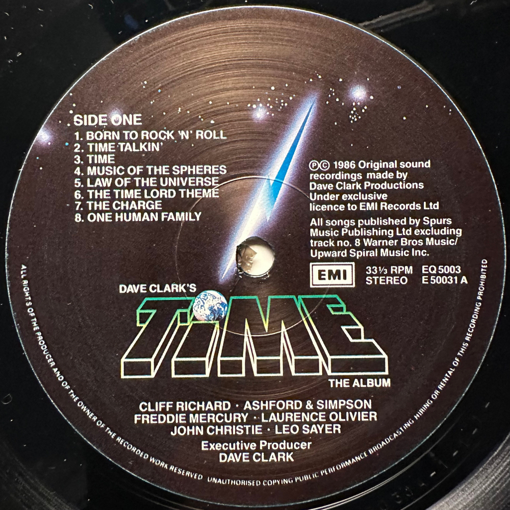 Dave Clark - Time 2LP (Англия 1986г.)