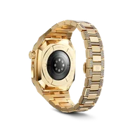 Корпус для Apple Watch EVDI41 - Золотистый с кристаллами