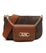 Сумка-мессенджер Parker Michael Kors - коричневый(32H3G7PC3B)