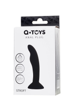 Анальная втулка A-Toys Stroft черная 10,5 см