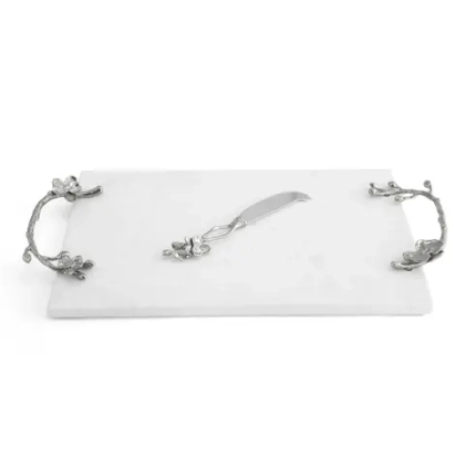 Сервировочный сырный набор White Orchid (45.7 x 25.4 см)