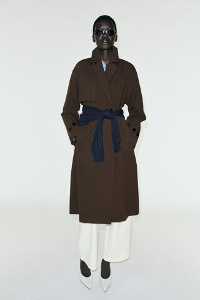 ТРЕНЧ С ПОЯСОМ WATER REPELLENT WINDPROOF — ZARA