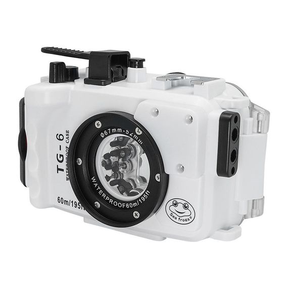 Подводный бокс Sea Frogs для Olympus Tough TG-6 белый
