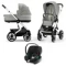 Детская коляска Cybex Talos S Lux 3 в 1 SLV Stone Grey