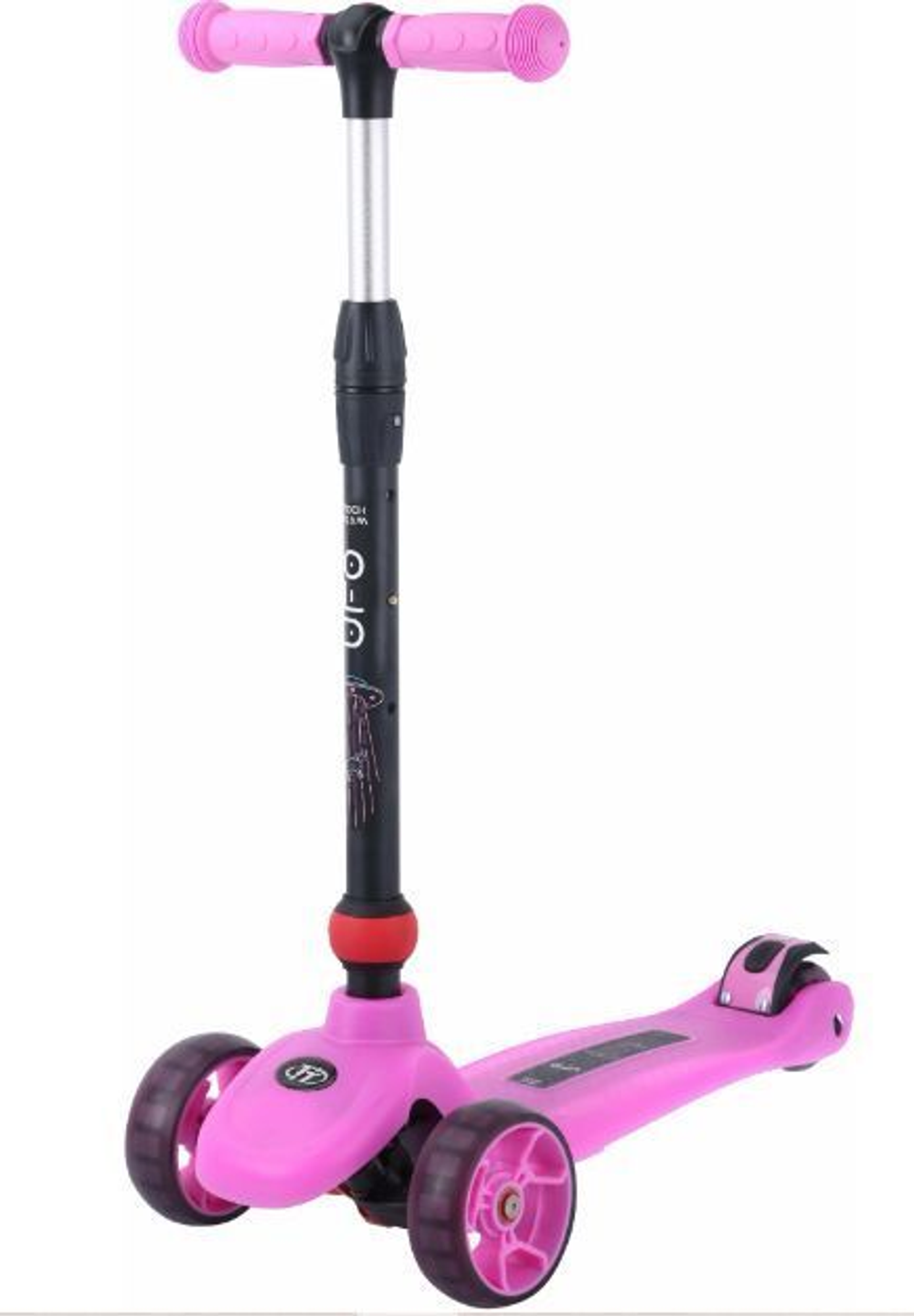 Самокат Tech Team Ufo pink 1/4 розовый