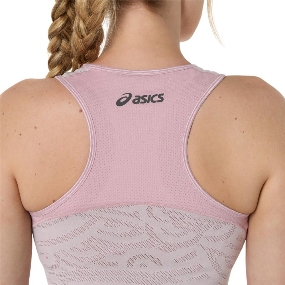 Женское теннисное платье Asics Match Jacquard — morganite