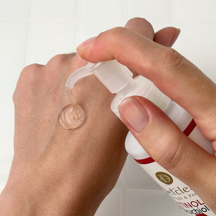 Омолаживающий пилинг-гель с ретинолом и бакучиолом Meishoku Detclear Bright & Peel Peeling Jelly Retinol Bakuchiol