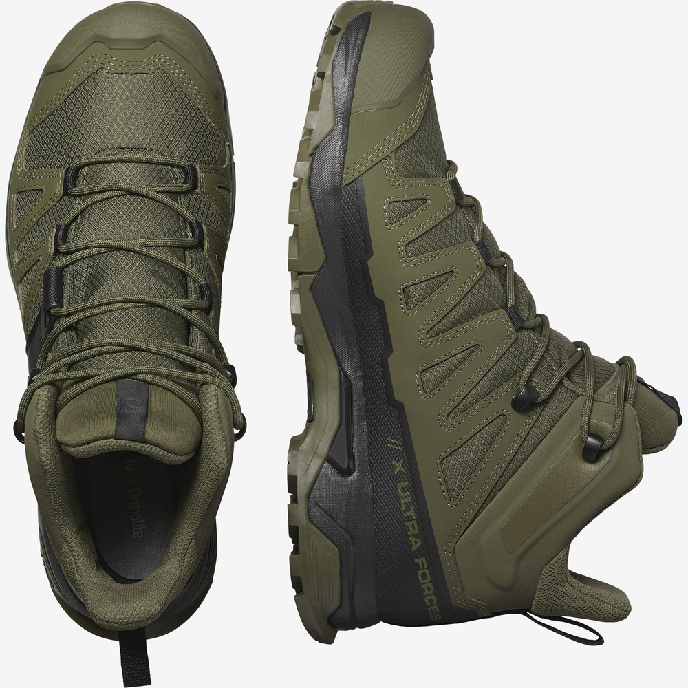 Ботинки Salomon X Ultra Forces MID Ranger Green