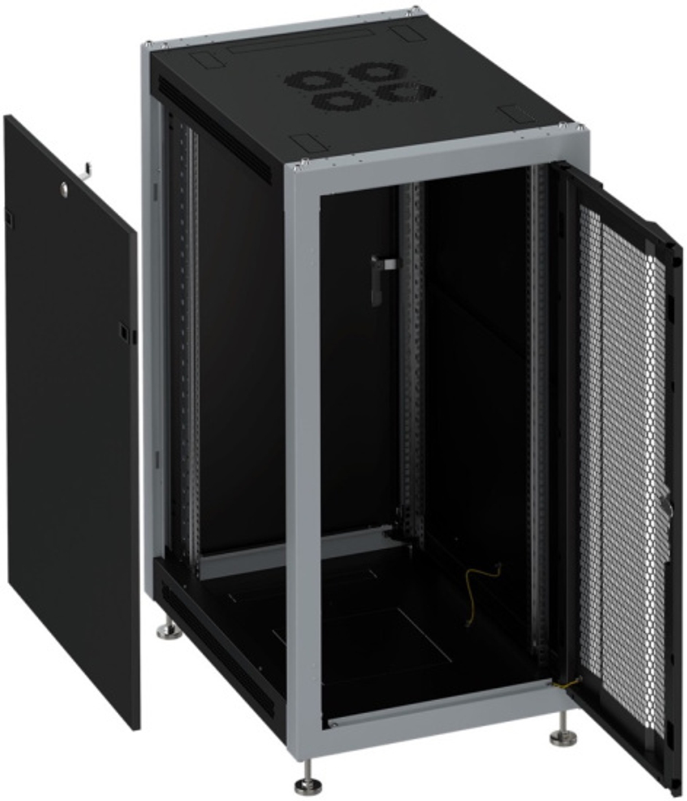 Шкаф напольный 19", 15U SYSMATRIX SL 6815.932
