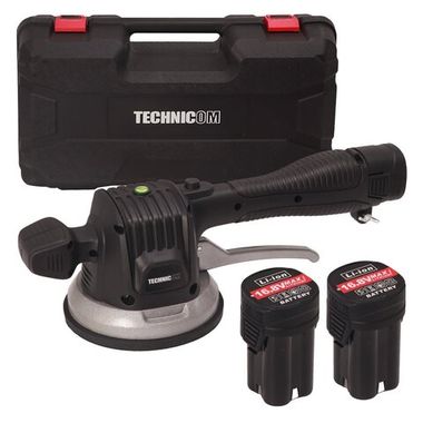 Виброприсоска для укладки плитки аккумуляторная TECHNICOM TC-P0116