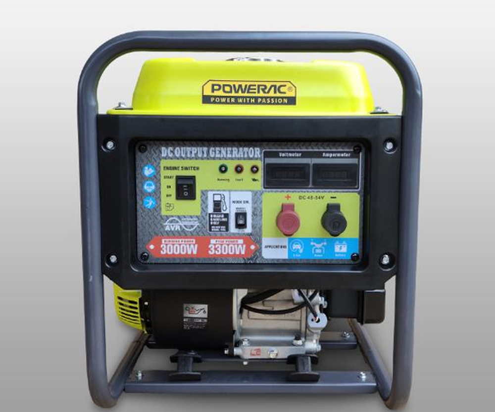 Генератор бензиновый инверторный Powerac PR4000-DC