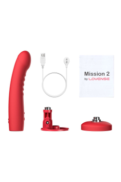 LOVENSE Mission 2 - Дилдо-вибратор с технологией Touch-Sense