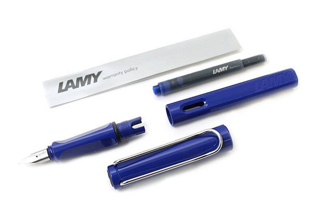 Перьевая ручка Lamy 014 Safari синий EF (4000139)