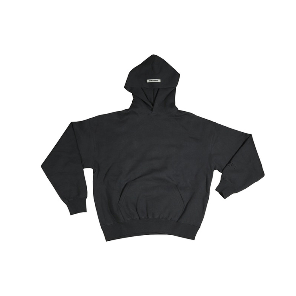 Толстовка Fear of God Essentials FW19 3M Logo Pullover Hoodie 3M Black, FOG-FW19-10
