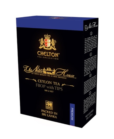 Chelton Золотая коллекция Чай средн.лист FBOP 100гр/24  картон