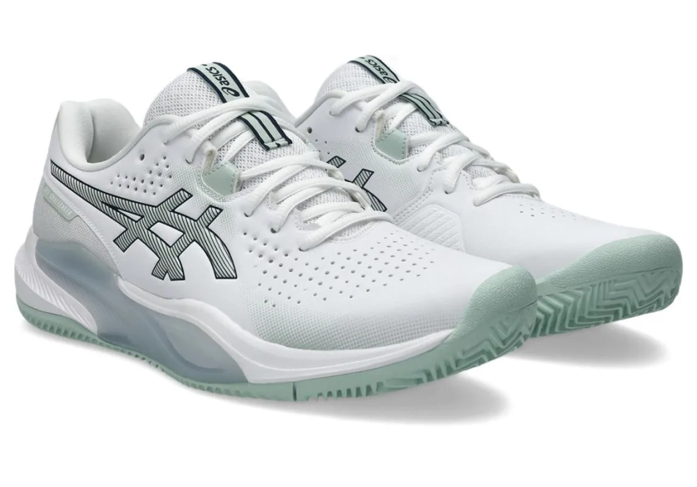 Теннисные кроссовки Asics Gel-Challenger 15 Clay - white/lichen rock