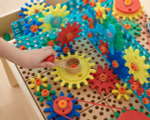Набор шестеренок расширенный для STEM-стены Masterkidz (198 шт)