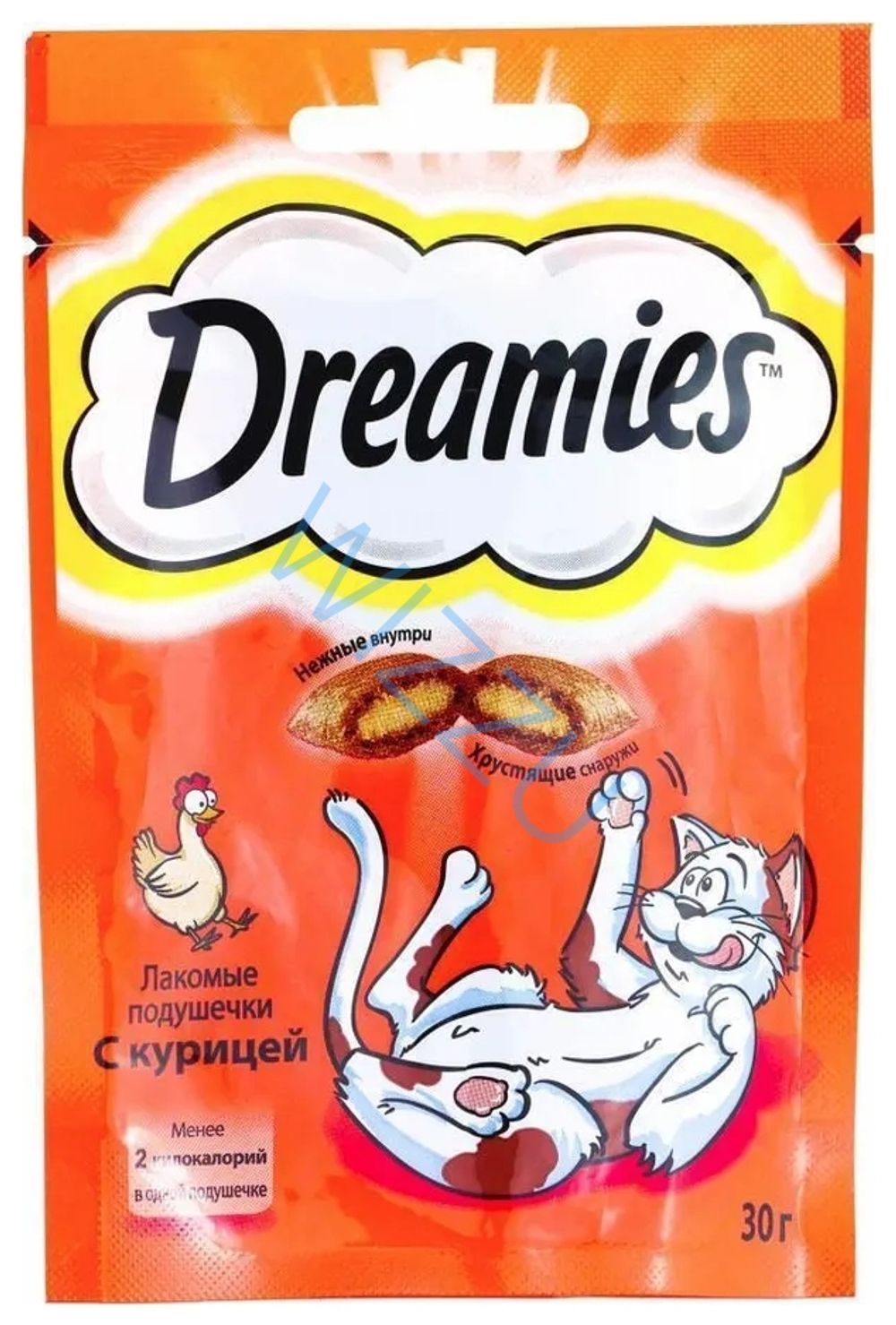 Лакомство для кошек Dreamies c курицей 30г