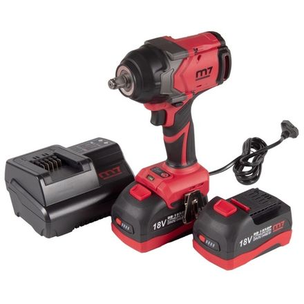 Цена на MIGHTY SEVEN (DW-406A) Гайковерт аккумуляторный ударный 1/2", 1600 Нм, 18 В